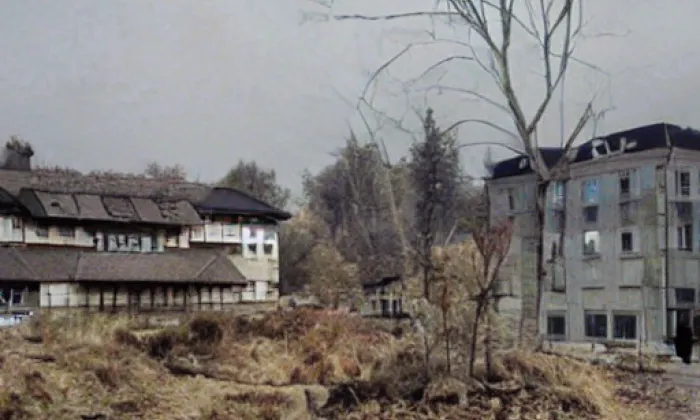 zámek Křemýž – noc