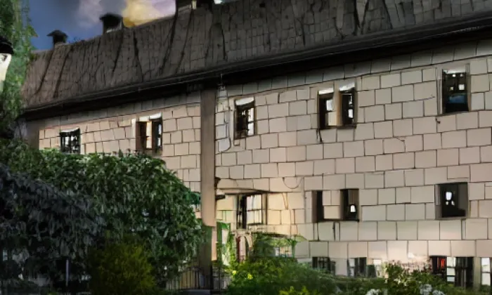 Zámek Koldín – noc