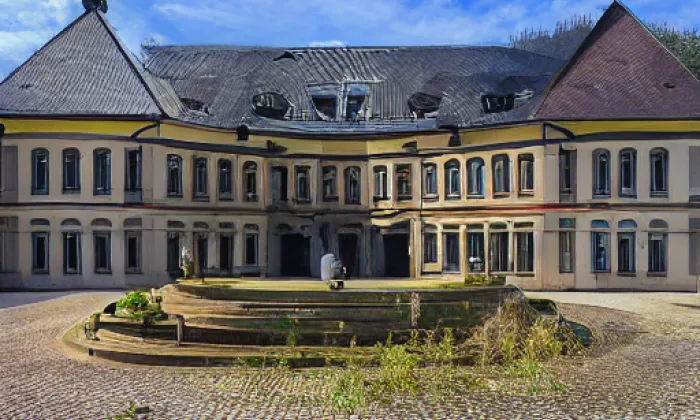 zámek Koloděje – jaro