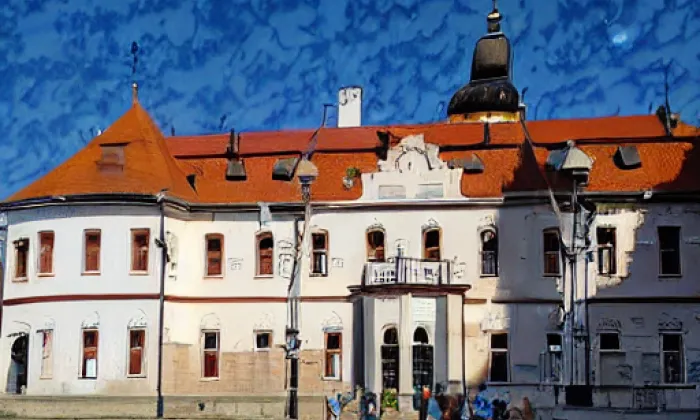 zámek Konojedy – akvarel