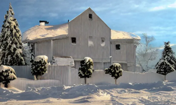 Zámek Kosova Hora – winter
