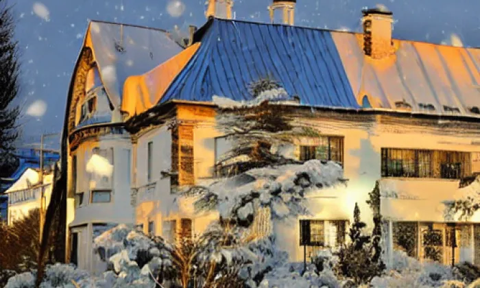 zámek Králův Dvůr – winter