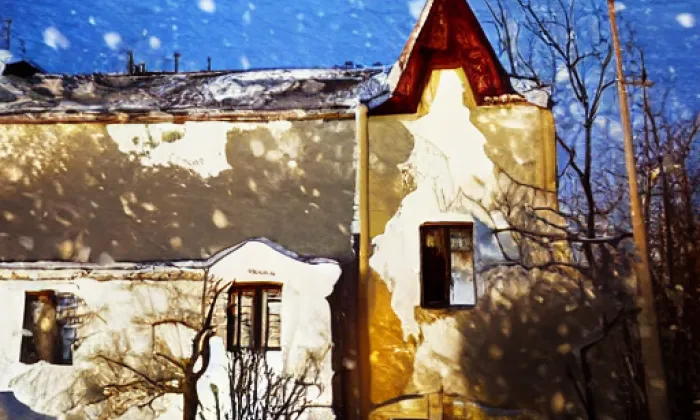 zámek Krnov – winter