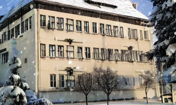 zámek Krompach – zima