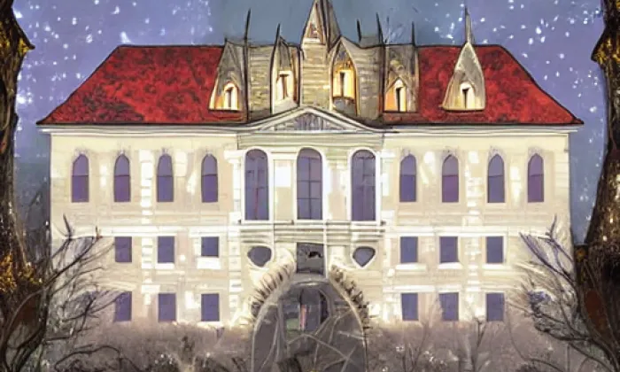 Zámek Kupařovice – noc