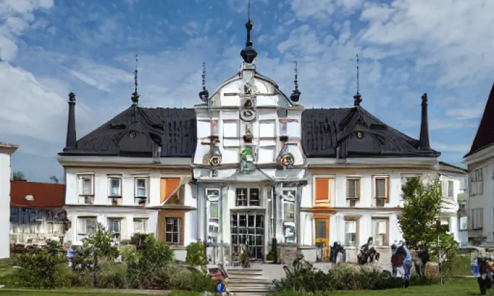 zámek Kyjovice – jaro
