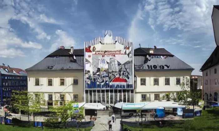 zámek Kyjovice – zima