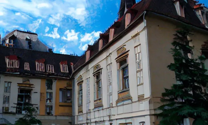 Zámek Lažany – zima