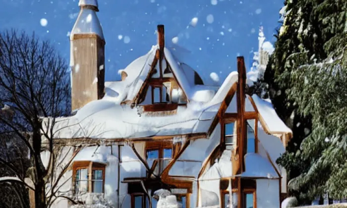zámek Lemberk – winter