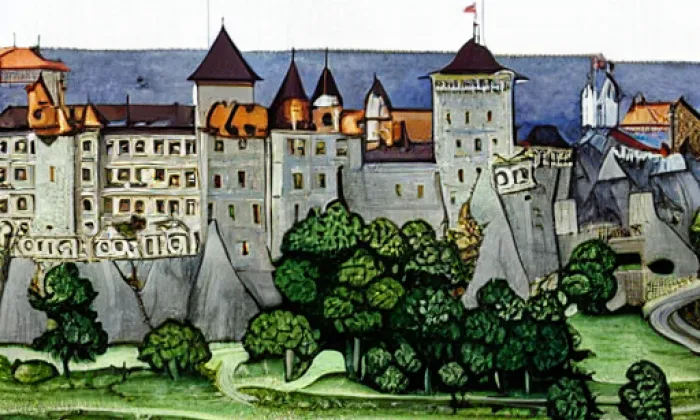 zámek Měšice – iluminace