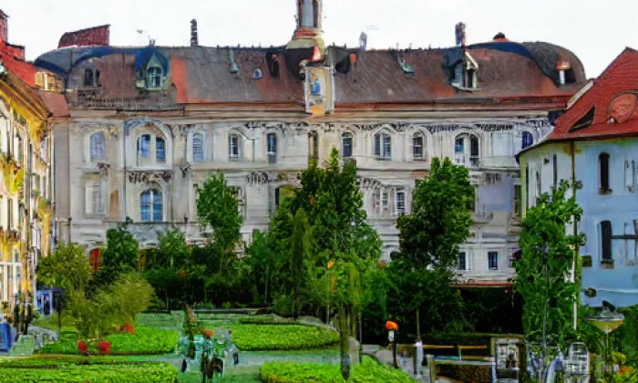 zámek Měšice – summer