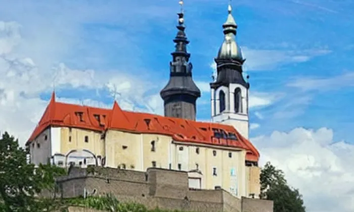 zámek Mělník – zima