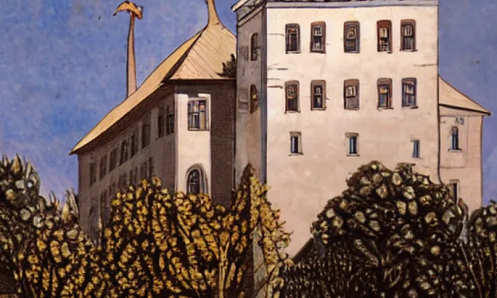 zámek Milešov – iluminace