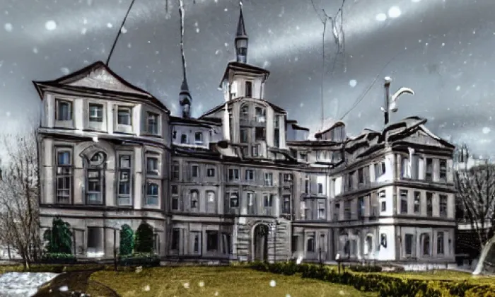 Zámek Mnichovo Hradiště – winter