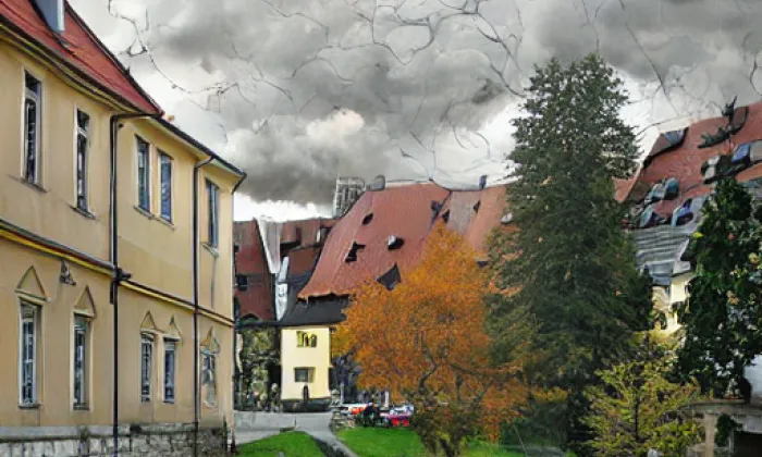 zámek Moravská Třebová – autumn