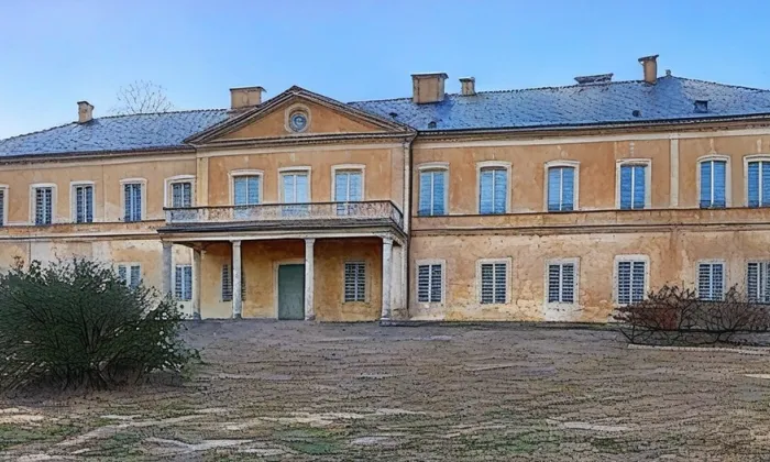 Zámek Neplachovice – akvarel