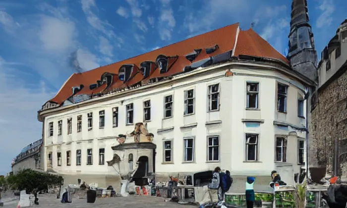Zámek Nezamyslice – léto