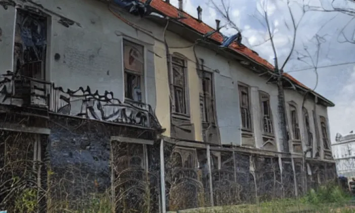 Zámek Nová Bystřice – noc