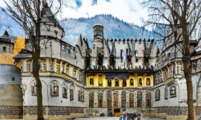 zámek Nový Dvůr (Velká Jesenice) – iluminace