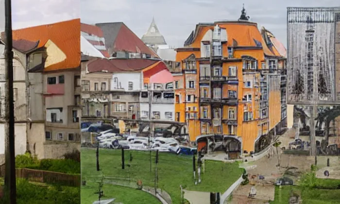 Zámek Nové Hvězdlice – akvarel