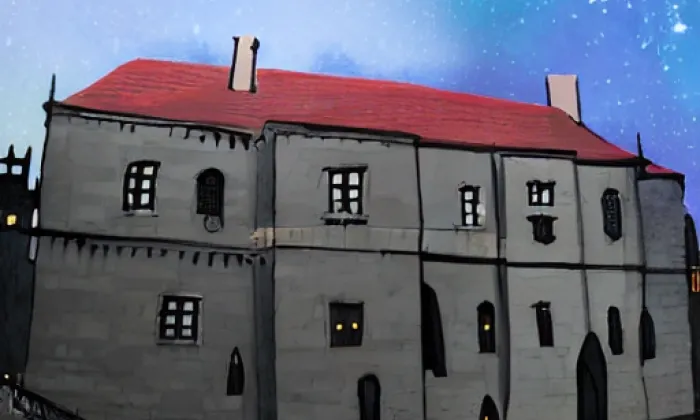 zámek Nové Syrovice – noc