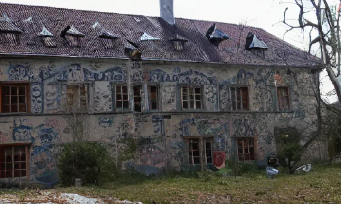 zámek Okrouhlice – autumn