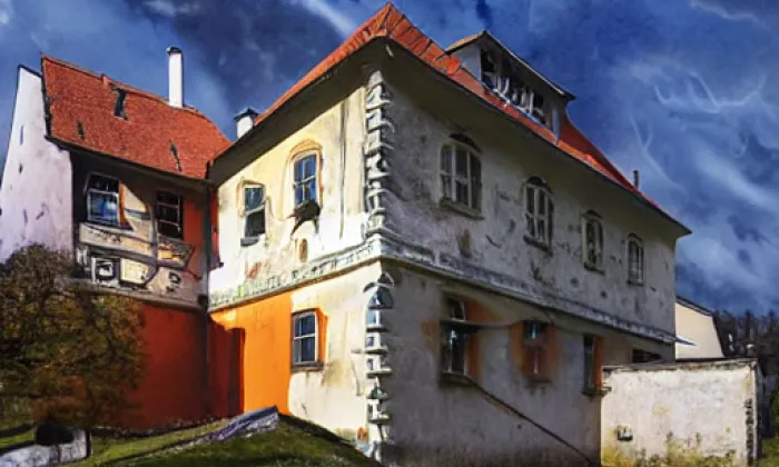 Zámek Olešnice – autumn