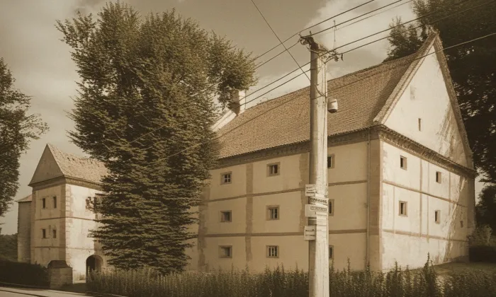 zámek Ostrolovský Újezd – historical