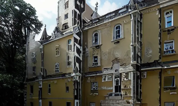 zámek Přílepy – zima
