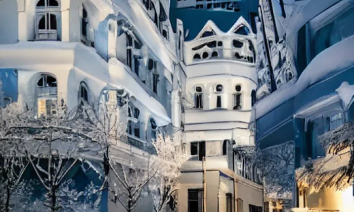 zámek Pardubice – winter