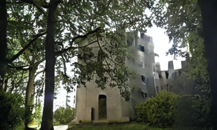 zámek Petrkov – noc