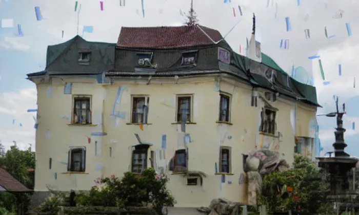Zámek Pluhův Žďár – summer