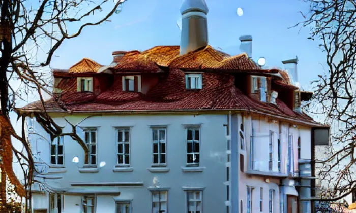 Zámek Poříčí – noc