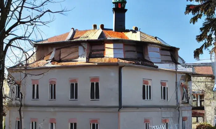 Zámek Poříčí – winter