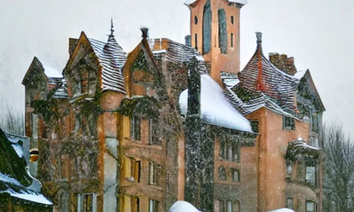 zámek Poběžovice – winter