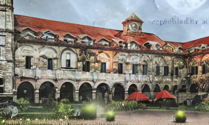 Zámek Pouzdřany – noc
