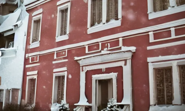Zámek Pozořice – winter