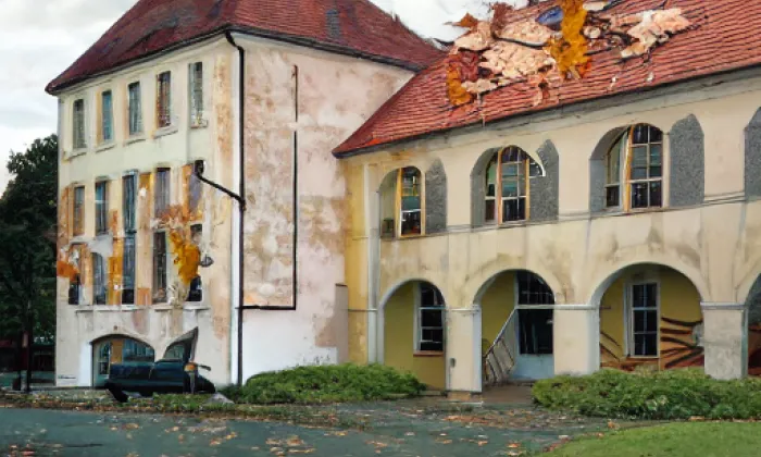 zámek Růžkovy Lhotice – autumn