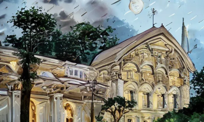zámek Radenín – noc