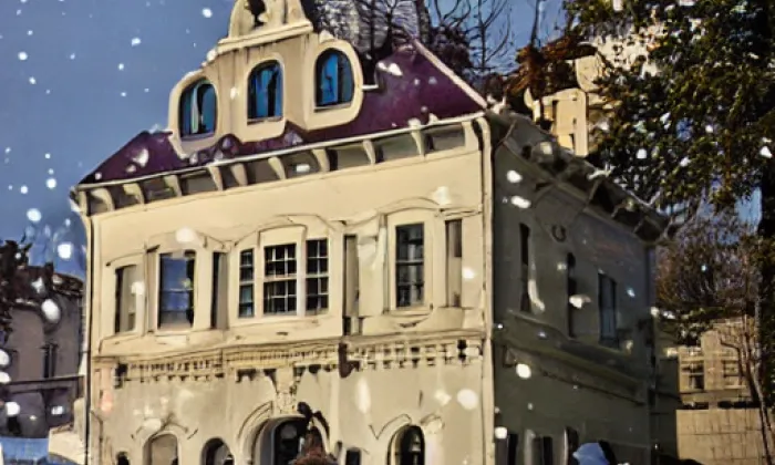 zámek Radonice – winter