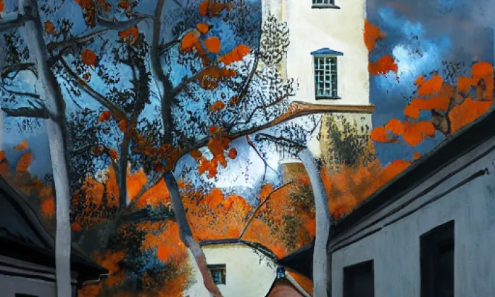 zámek Rožmitál pod Třemšínem – autumn