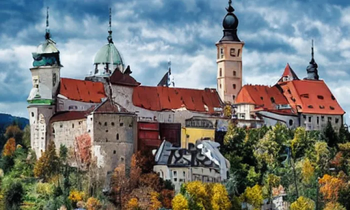 zámek Roudnice nad Labem – autumn