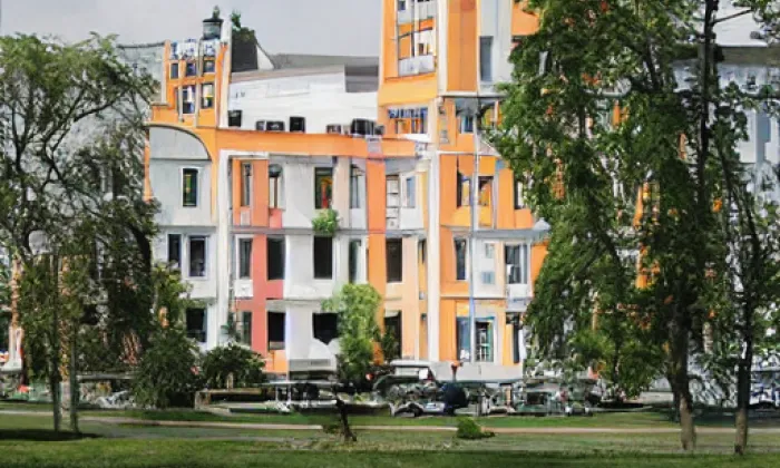 Zámek Skřivany – jaro