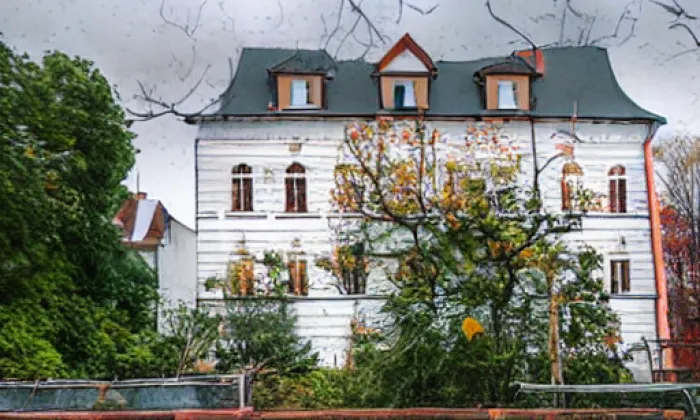 zámek Slatiňany – autumn