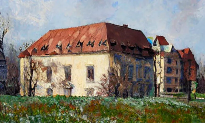 zámek Stránecká Zhoř – spring
