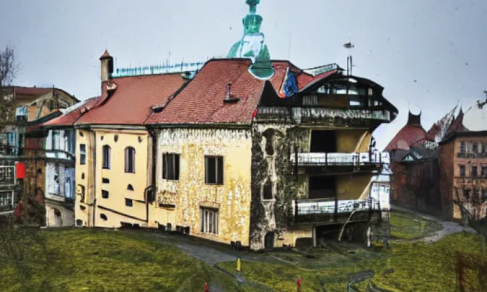 zámek Stránecká Zhoř – winter