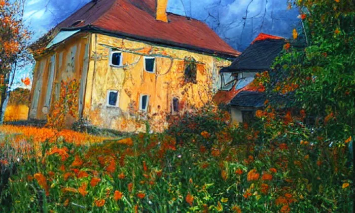 Zámek Struhaře – autumn
