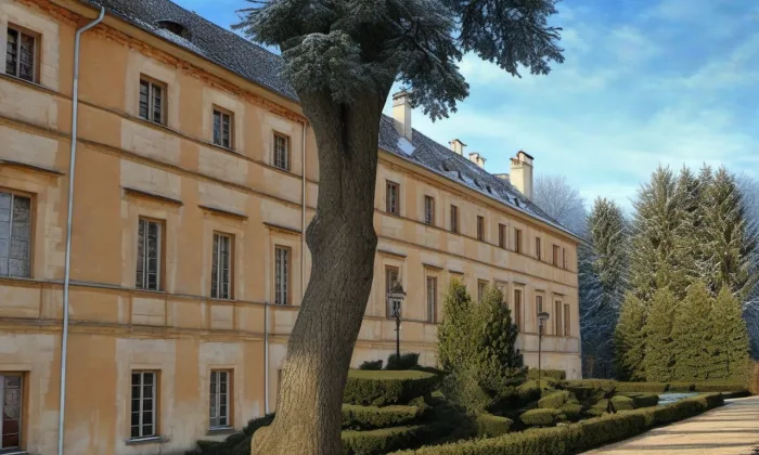 zámek Světec – winter