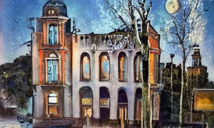 zámek Svojšice – noc