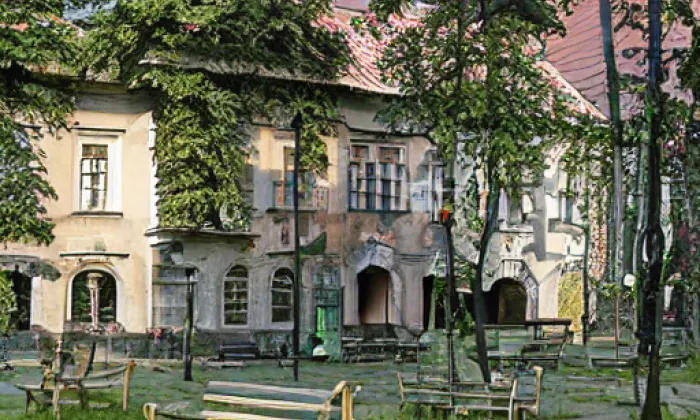 Zámek Těšany – summer